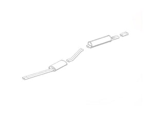 Mercedes 250 SE SEC W111 - Stainless Steel Exhaust (1965-67)