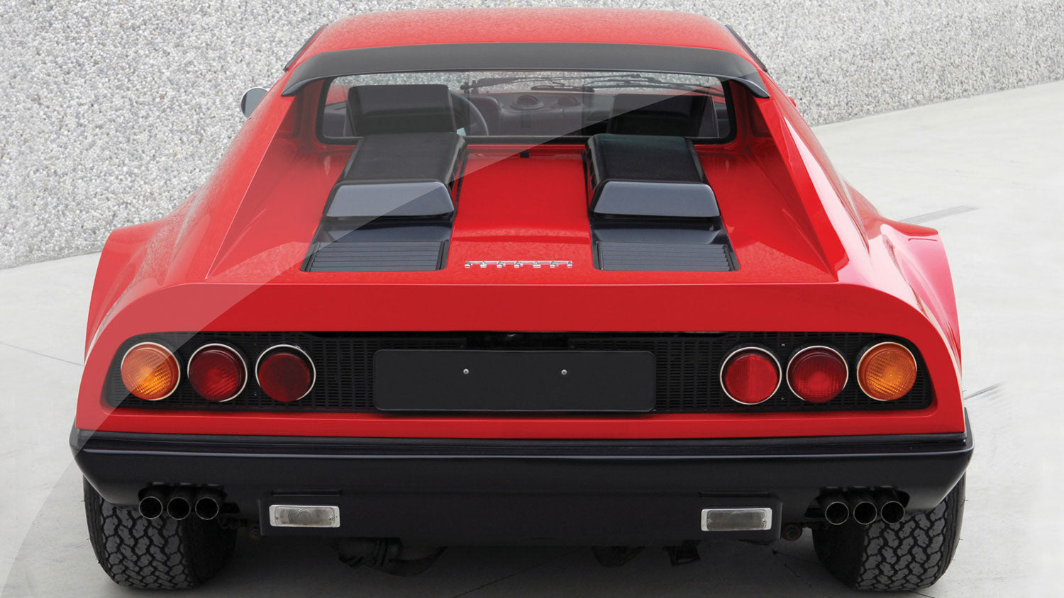 Ferrari 365 GT4 BB 'QSP' ceramic coated heritage exhaust