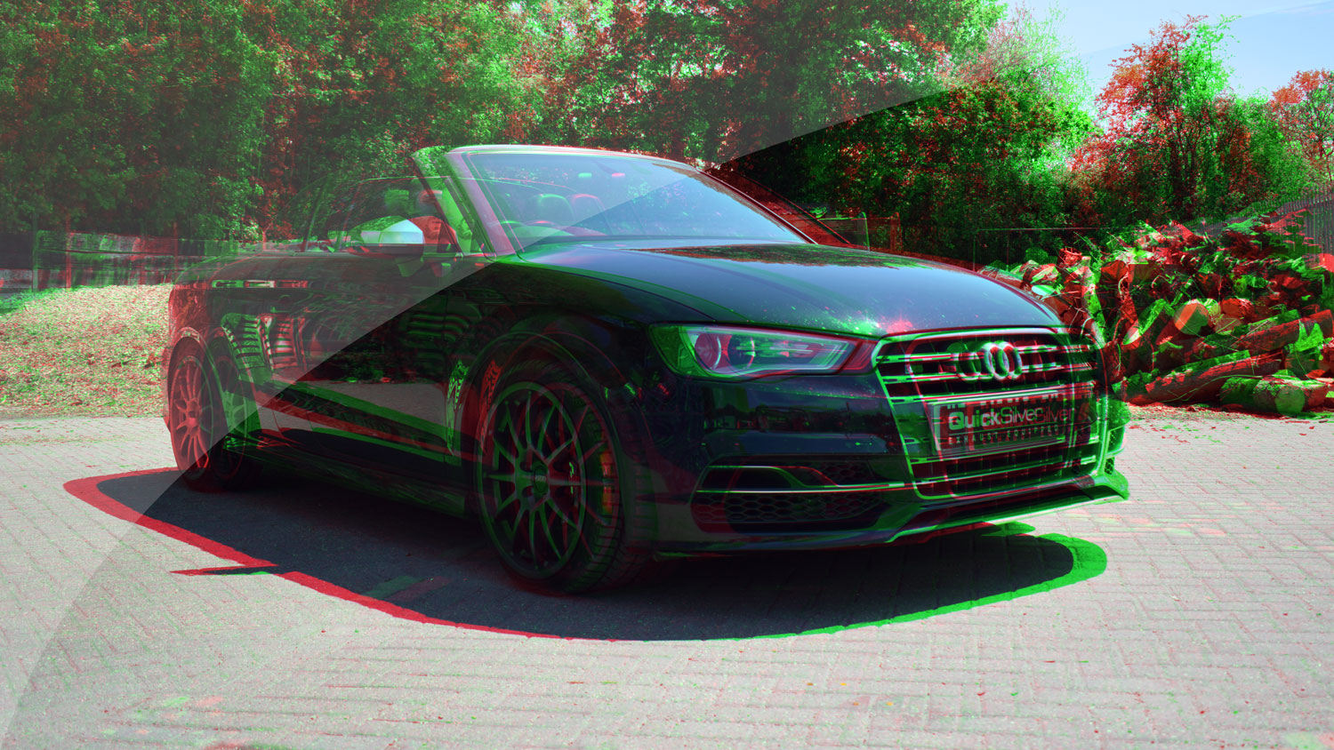 Audi S3 Cabrio with Sport Exhaust Launched into another dimension