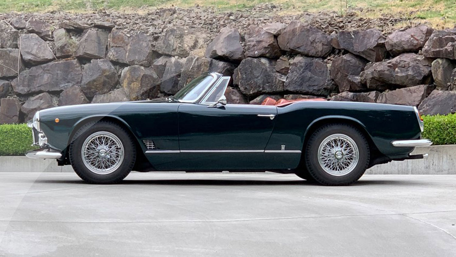 A Serious Classic Maserati 3500 GT Vignale Spyder with QuickSilver Exhaust