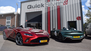 Two Million Dollar Aston Martin V12 Speedsters with our Race Catalysts and Sport Exhaust systems