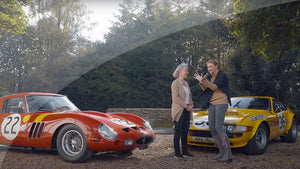 Jodie Kidd drives Nick Mason's Ferrari 250 GTO and 365 Daytona with QuickSilver Exhausts