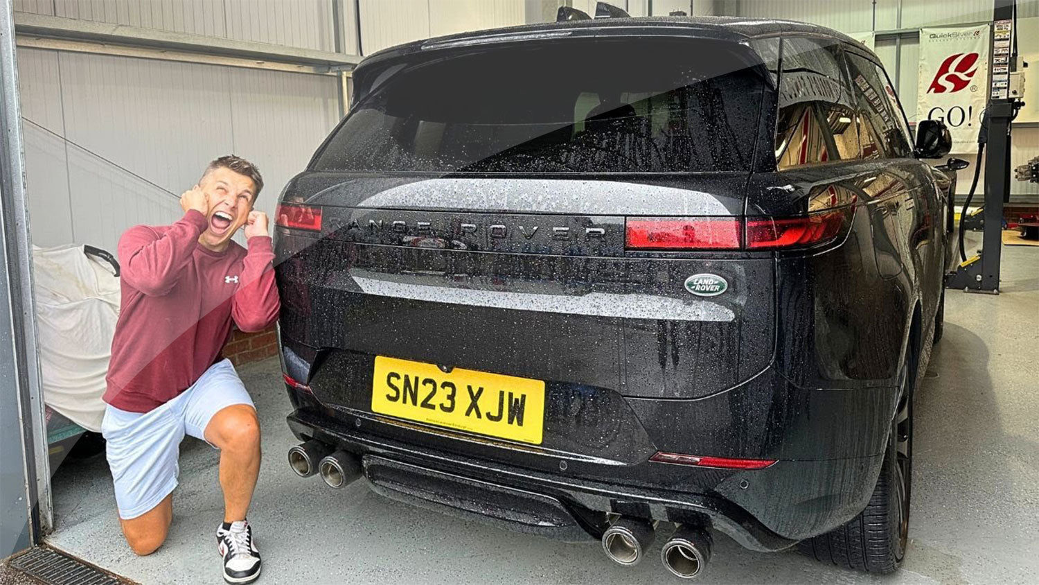 Archie Hamilton and James Exton Introduce the New 2023 Range Rover Sport with QuickSilver Exhaust