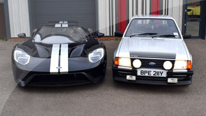 Ford GT Sound with 1984 Ford Escort RS 1600i both with QuickSilver Exhausts