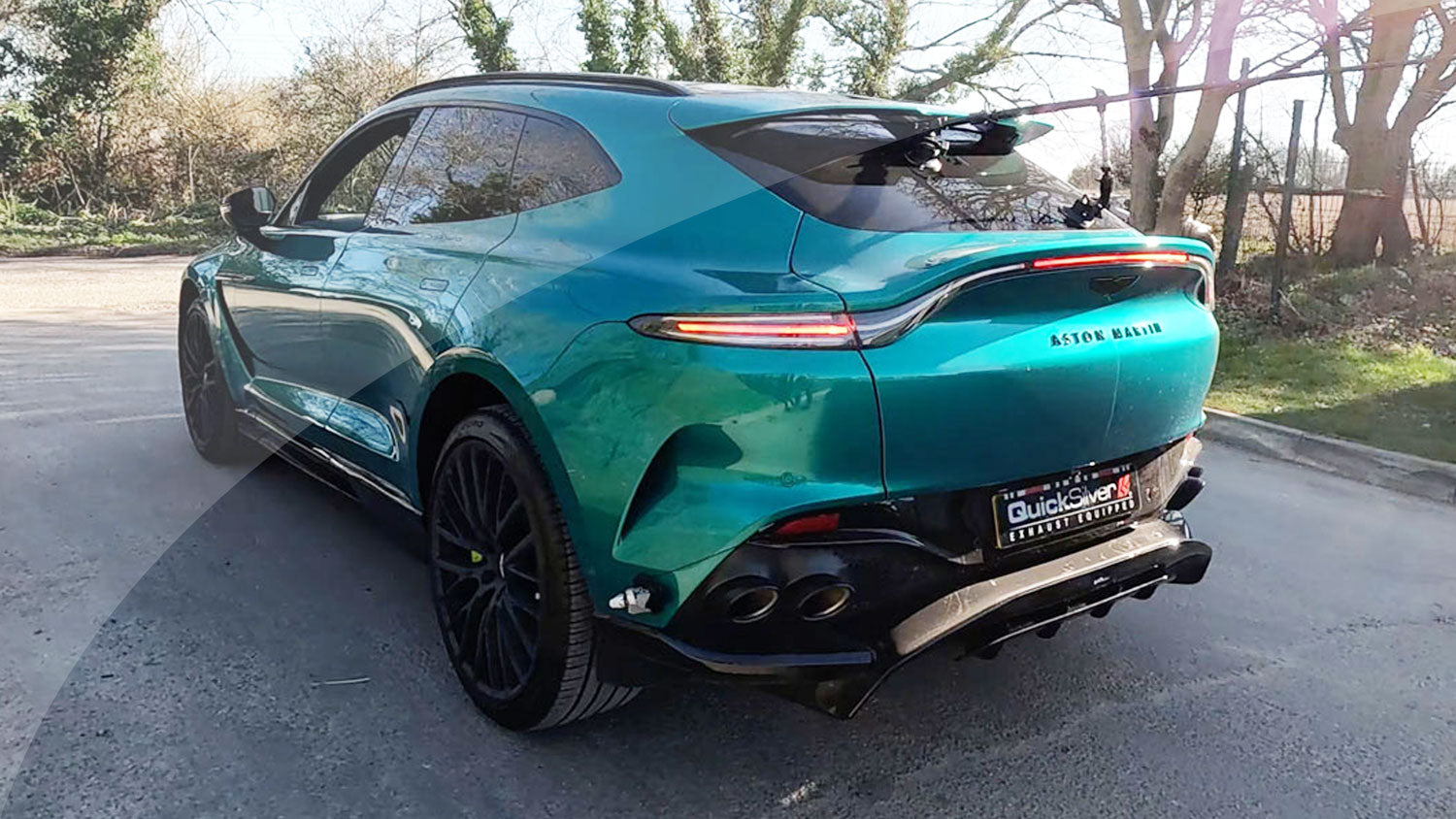 Aston Martin DBX 707 gets the QuickSilver treatment - QuickSilver Exhausts