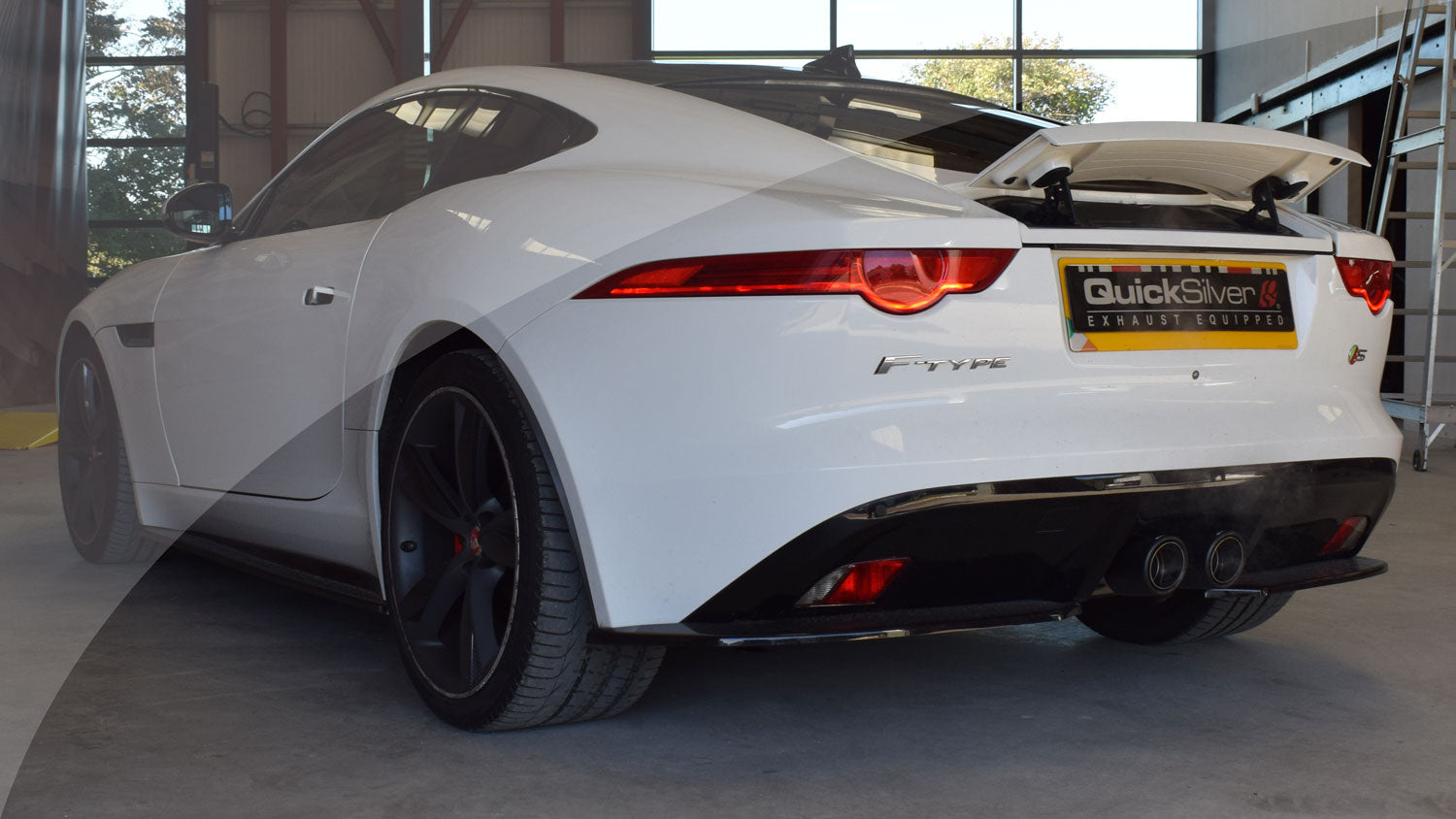 Taking a look at our Jaguar F-Type V6 system