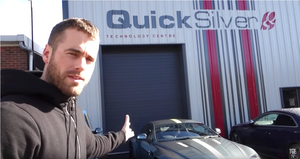 YouTuber TGE TV gets His Aston Martin V8 Vantage AMR QuickSilver Equipped