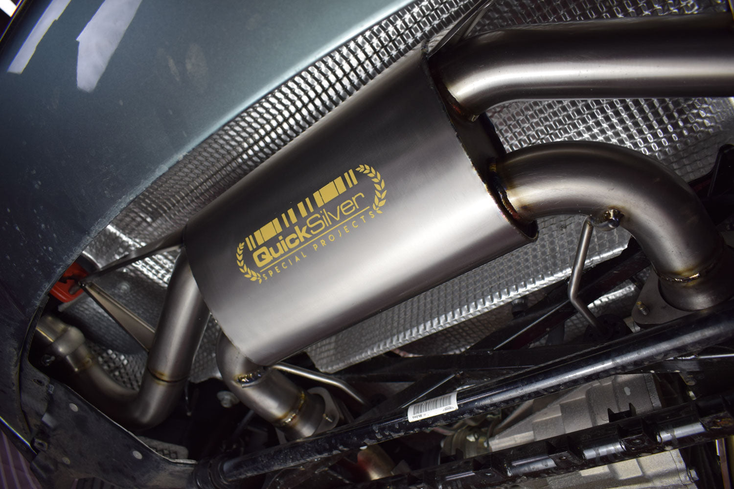 Aston Martin V8 Vantage inc. AMR - Titanium Ultralight Rear Exhaust Section (2005-18)