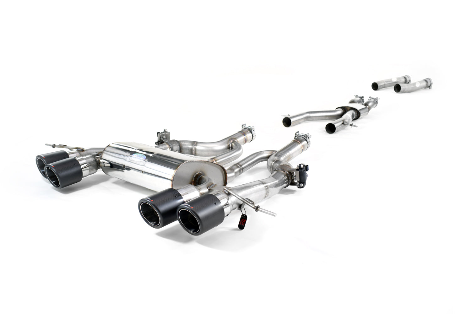 BMW M4 G82 G83 (2021 on) Standard Exit Sport Exhaust with Sound Architect™ with OR without OPF delete pipes.