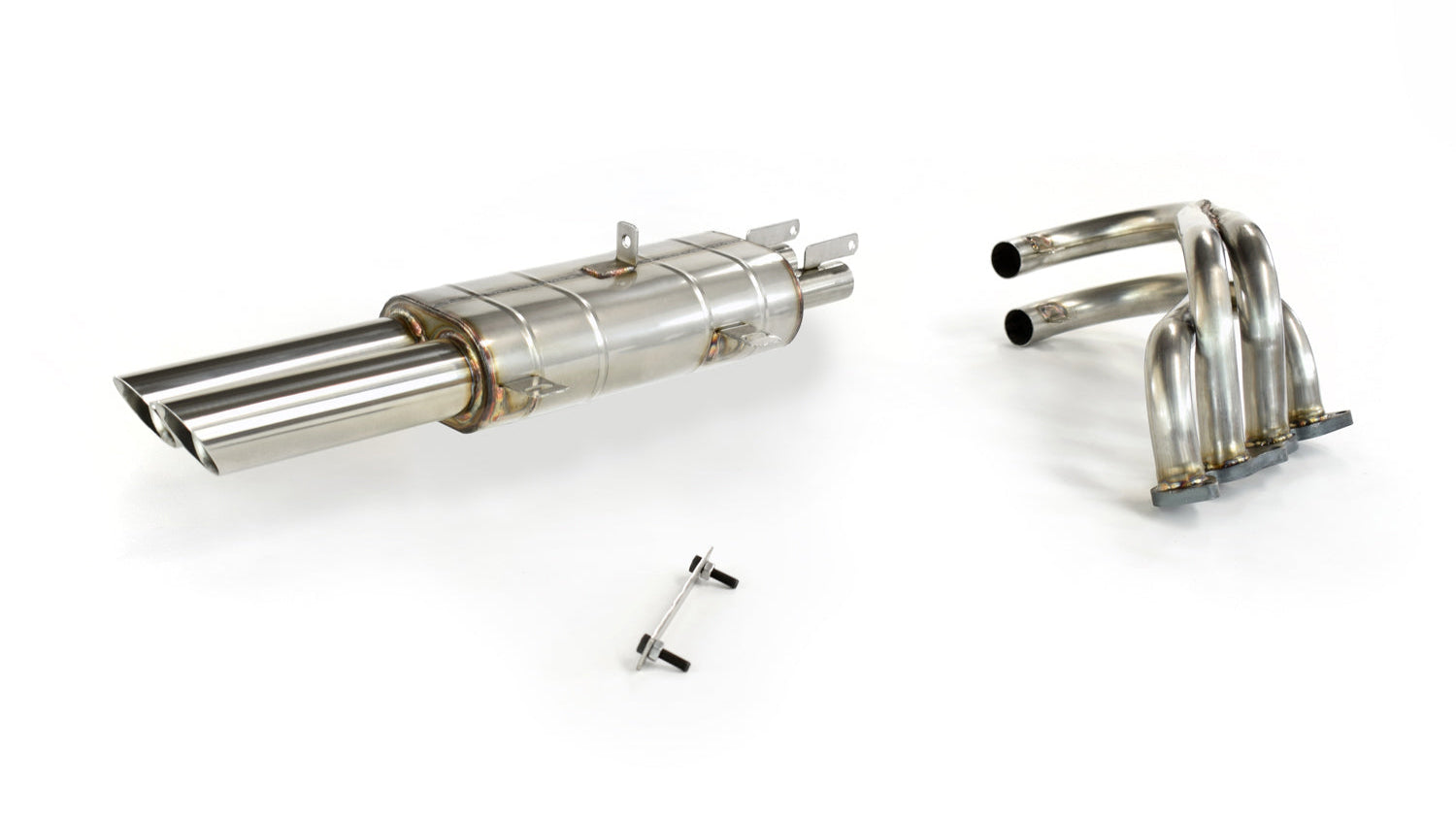 Fiat 850 Coupe & Spyder Stainless Steel Sport Manifold and System (1964-72)