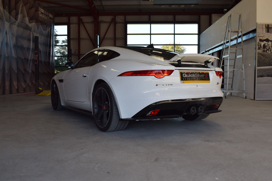 Jaguar F Type V6 Coupe, Convertible Sport Exhaust (2014 on)