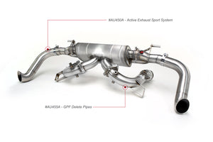 Audi R8 V10 (with GPFs) Sport Exhaust with Sound Architect™ OR GPF delete pipes (2020 on EURO Spec)