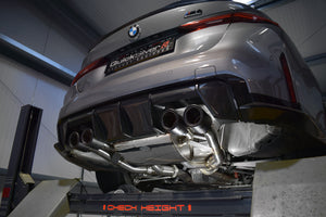 BMW M4 G82 G83 (2021 on) Standard Exit Sport Exhaust with Sound Architect™ with OR without OPF delete pipes.